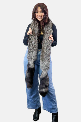 silver fox fur fling