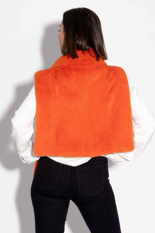 Mink Fur Vest Pullover