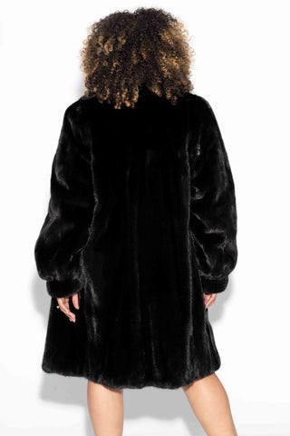 ranch mink fur swing stroller