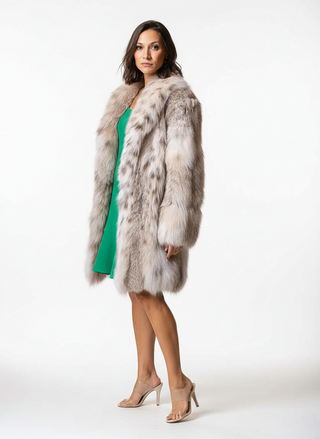 Canadian Lynx Fur Stroller