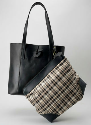 Sofia Leather Tote Purse.