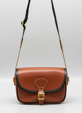 Leather Gun Case with Shell Carrying Bag.