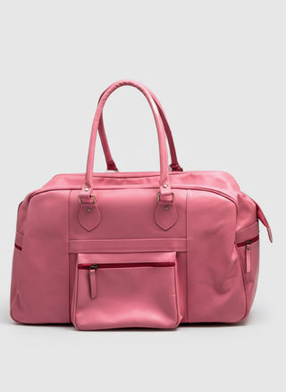 Leather Weekend Bag.