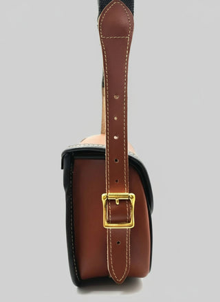 Leather Gun Case with Shell Carrying Bag.