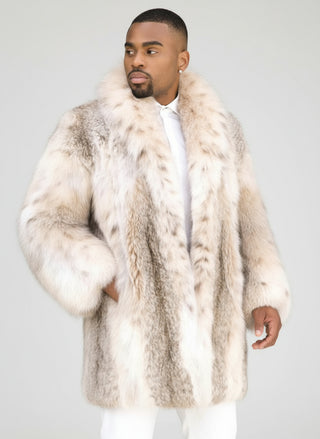Men's Lynx Fur Stroller.