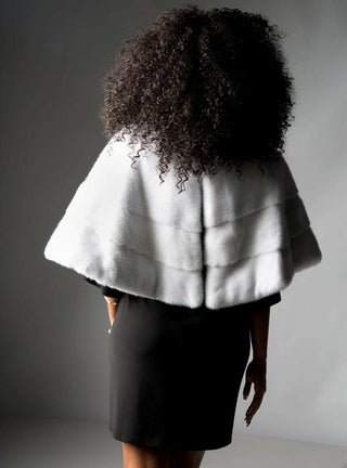 Mink Fur Cape.