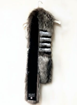 Custom Chinchilla Fur & Fox Fur Fling.