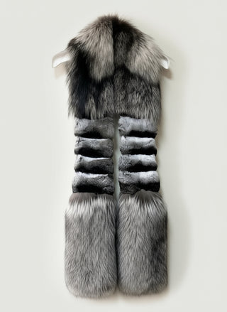 Custom Chinchilla Fur & Fox Fur Fling.