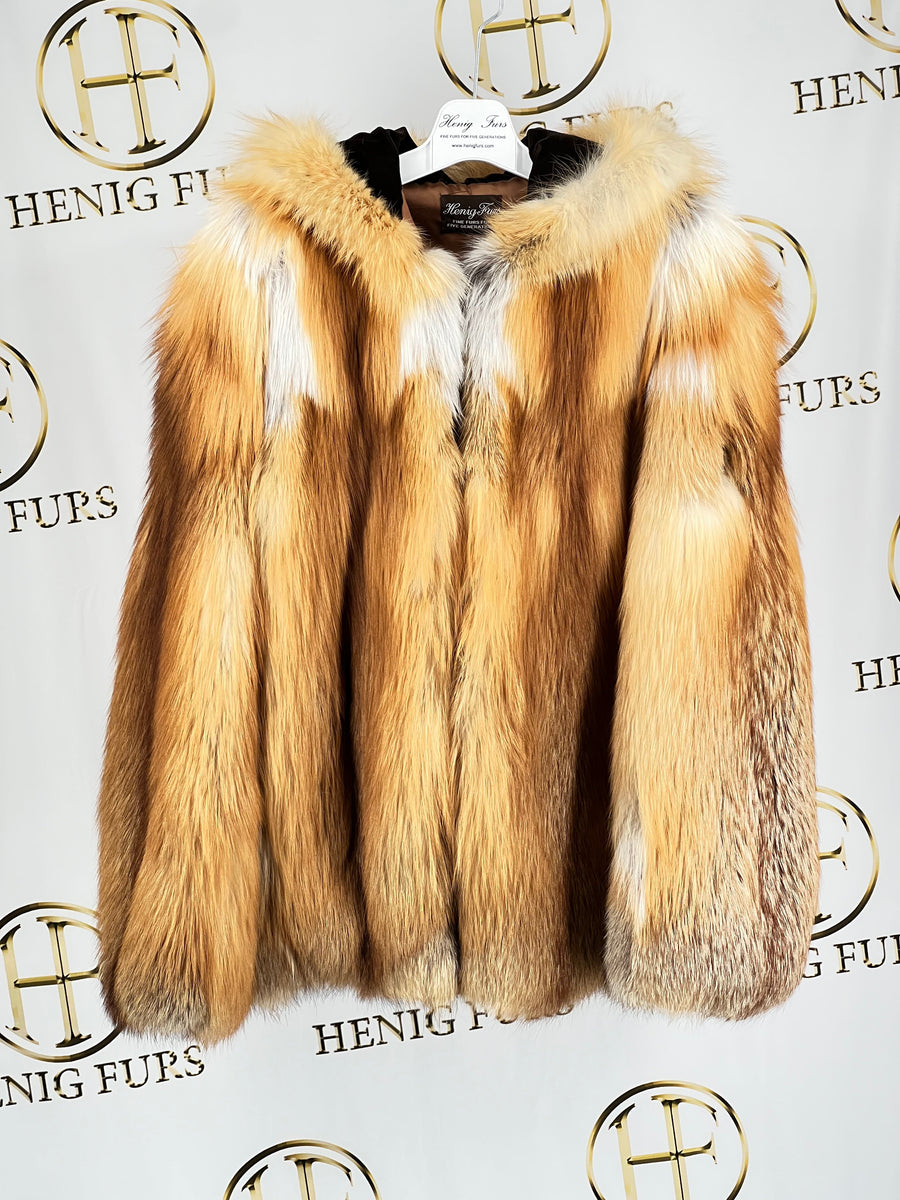 Henig Furs Women's Mink Fur Jacket