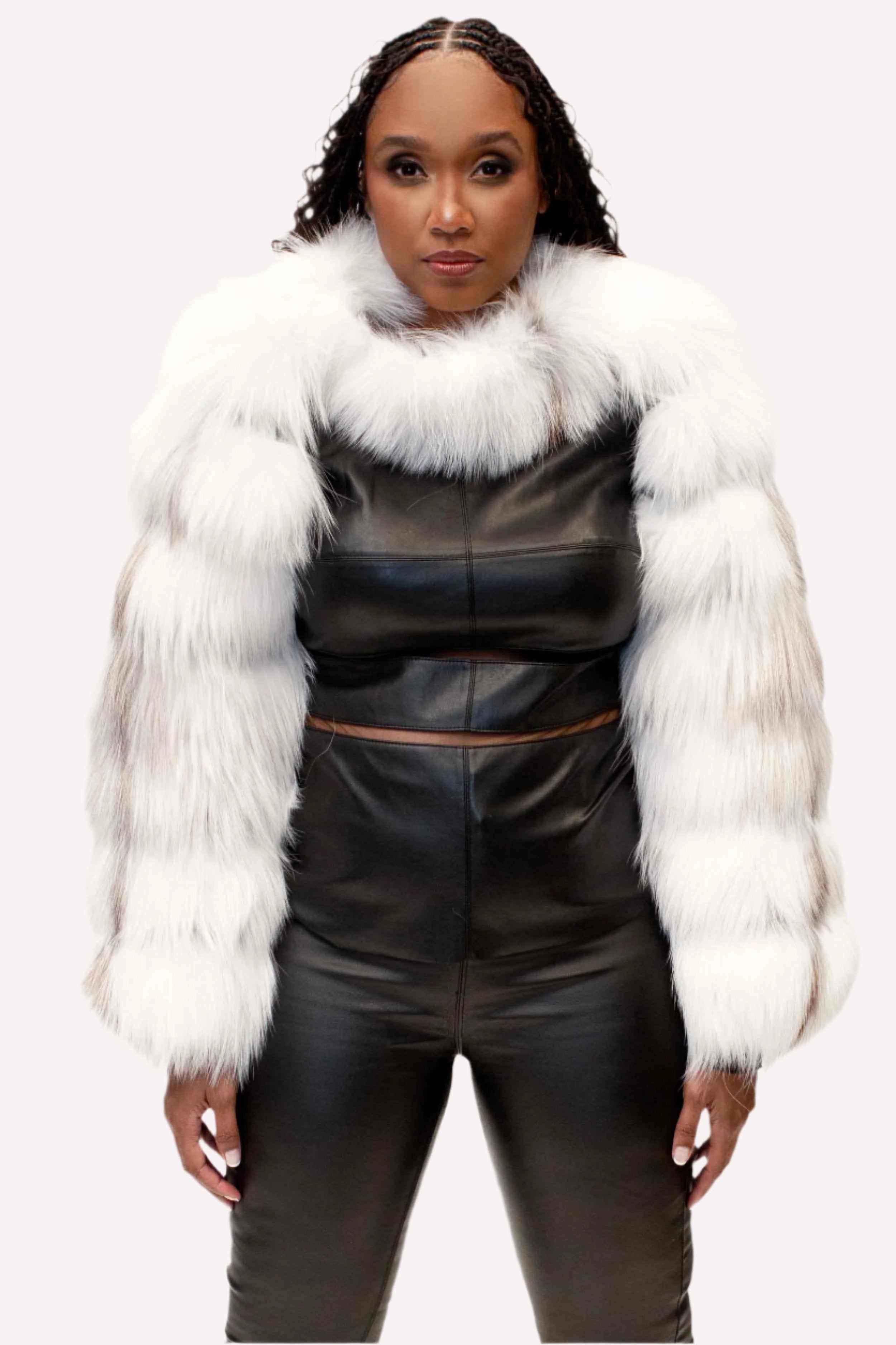 Just the Sleeves Full Skin Fox Fur Bolero Jacket – Henig Furs