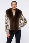 Beige and Ranch Animal Print with Brown Fox