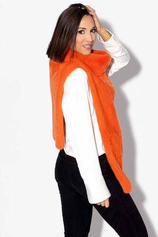 Mink Fur Vest Pullover 