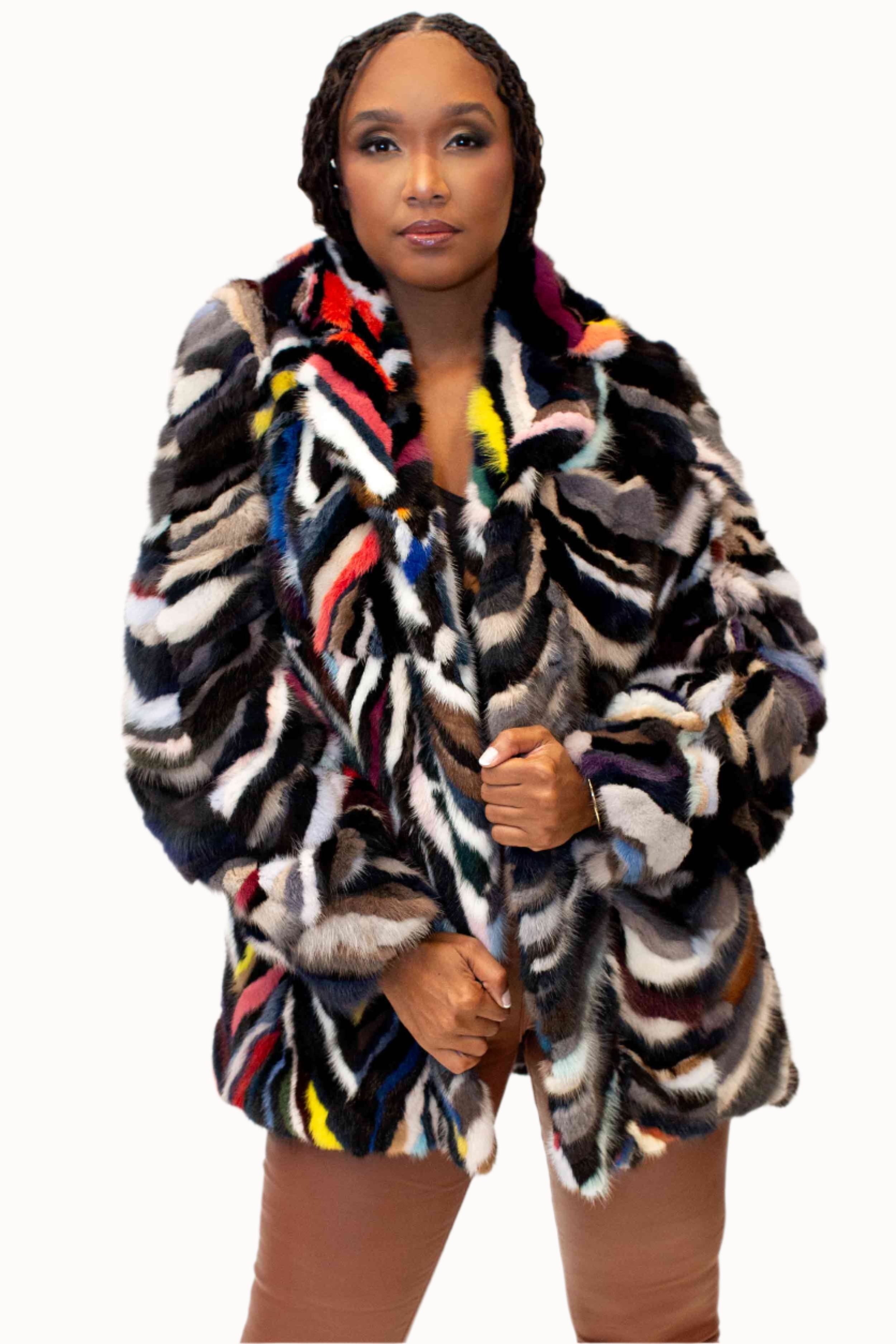 Animal fur jacket on sale