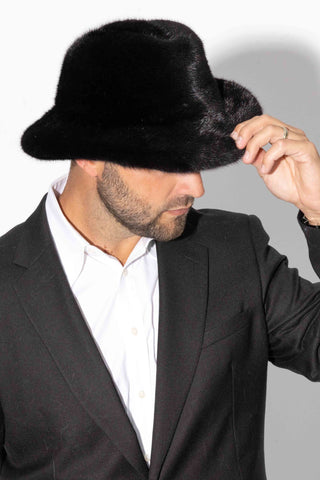 men's ranch mink fur hat