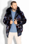 Blue Multicolor with Navy