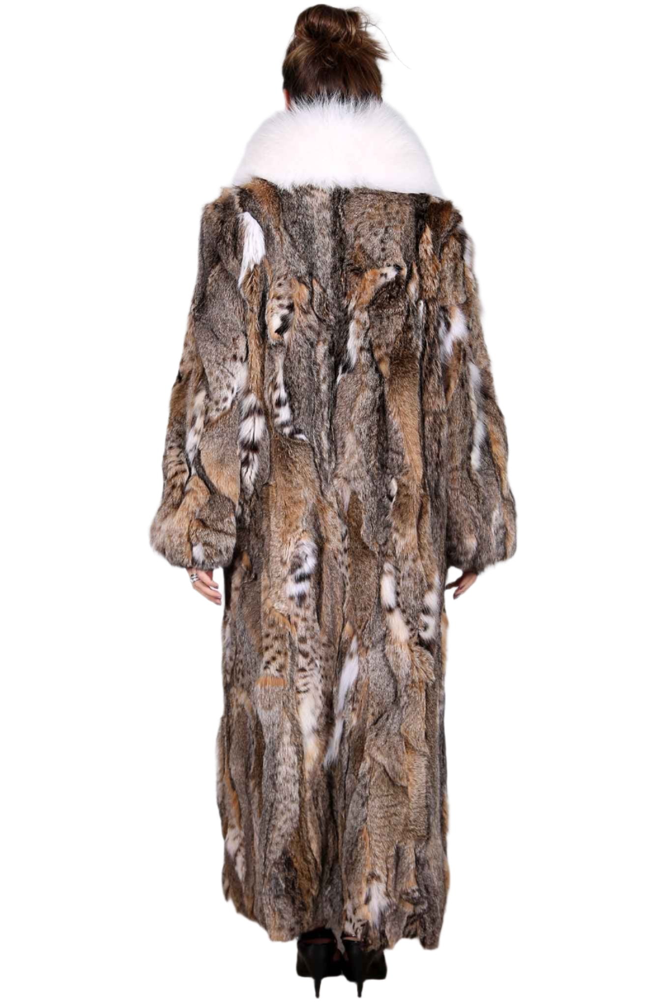 Women s Bobcat Fur Coat Henig Furs