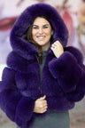 Purple with Black