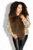 Beige and Ranch Animal Print with Brown Fox