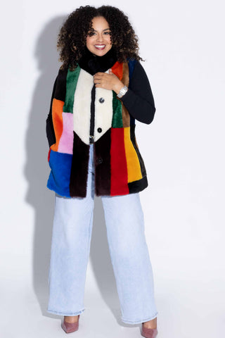 Reversible Shearling Sheepskin Vest