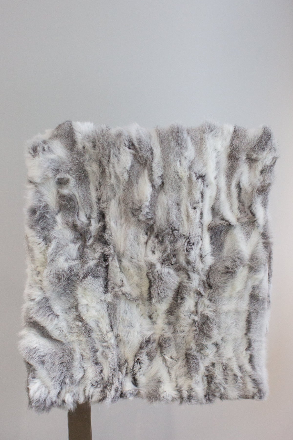 Small Rabbit Fur Throw – Henig Furs - Main Image