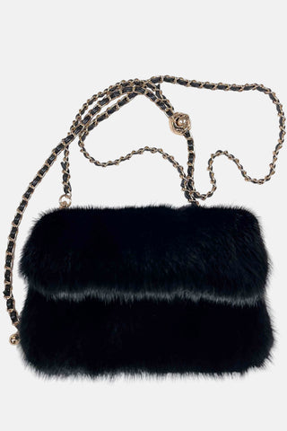 ranch mink fur purse