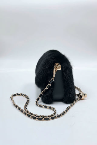 ranch mink fur purse