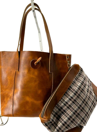 Sofia Leather Tote Purse.