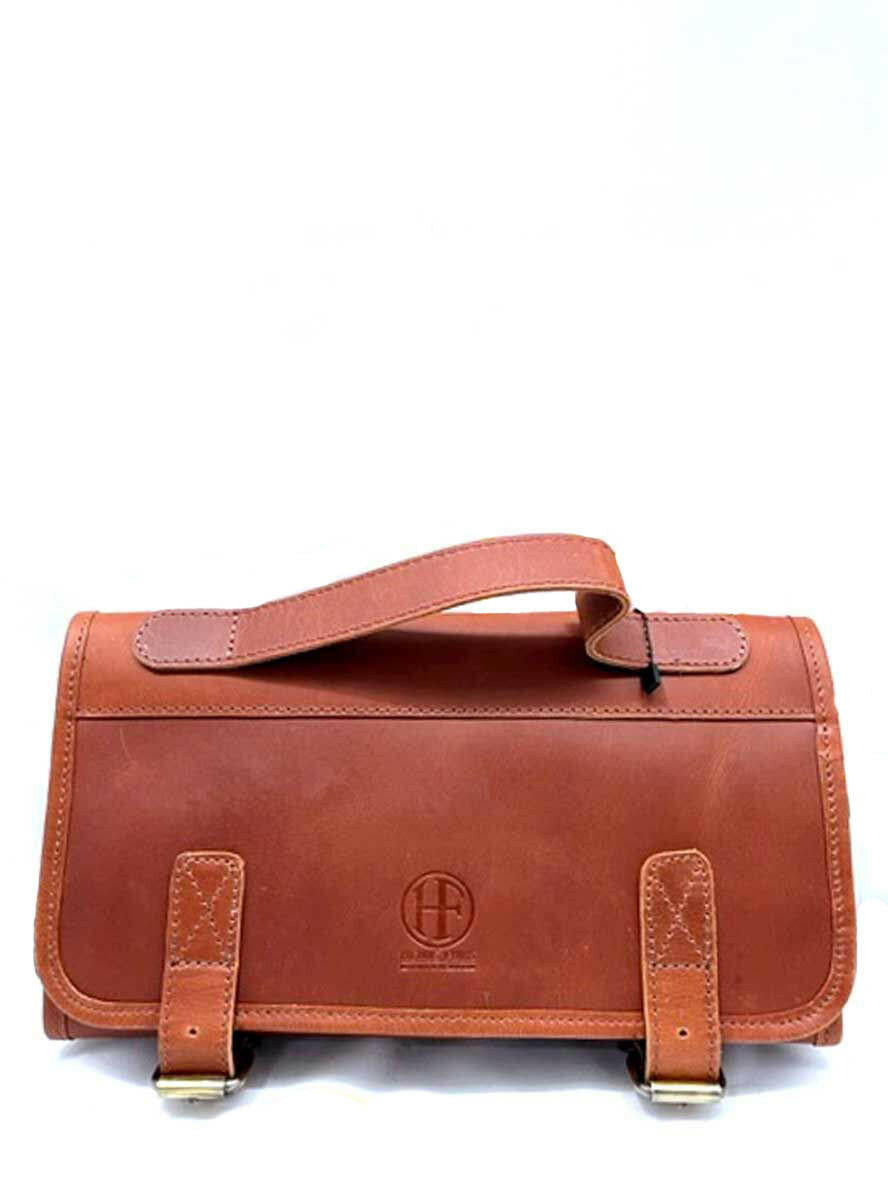 Shop Leather Toiletry Bags in Cognac