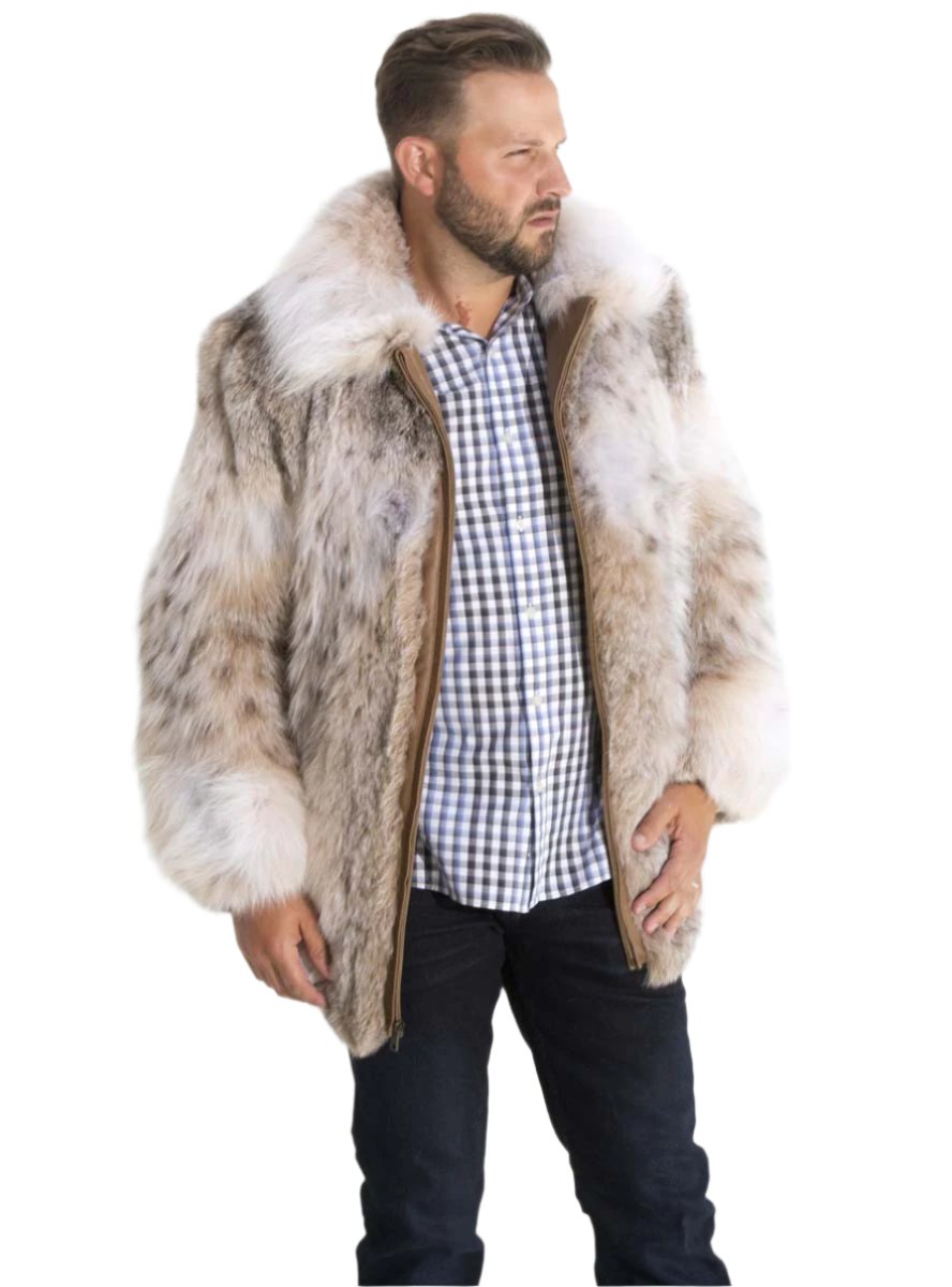 Henig Furs Men's Beaver Fur Jacket