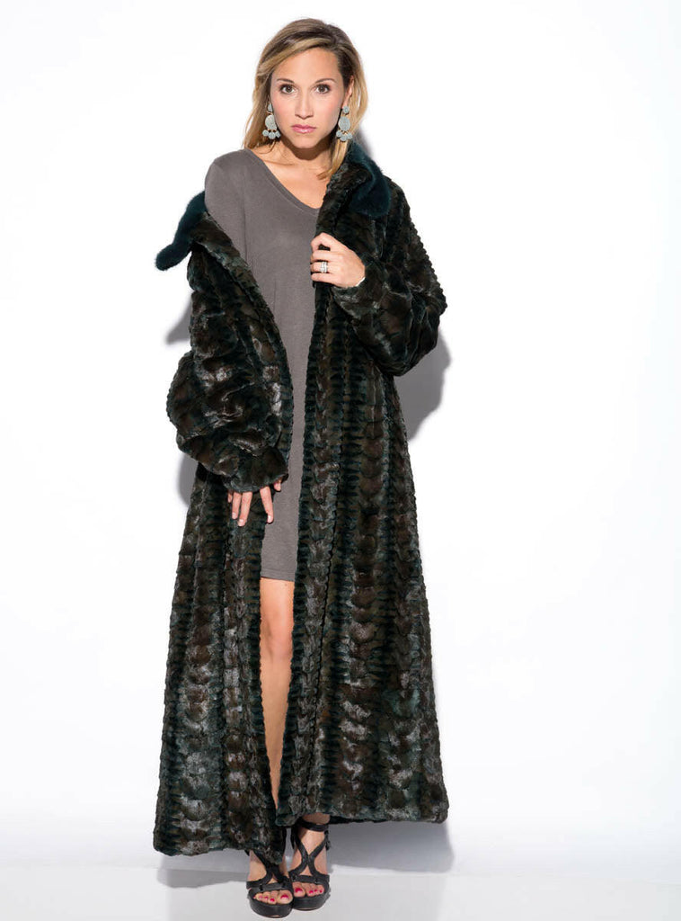 women's mink fur vest