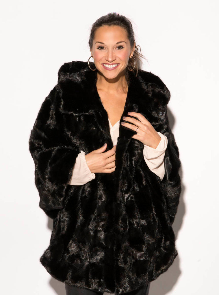 women's mink fur jacket