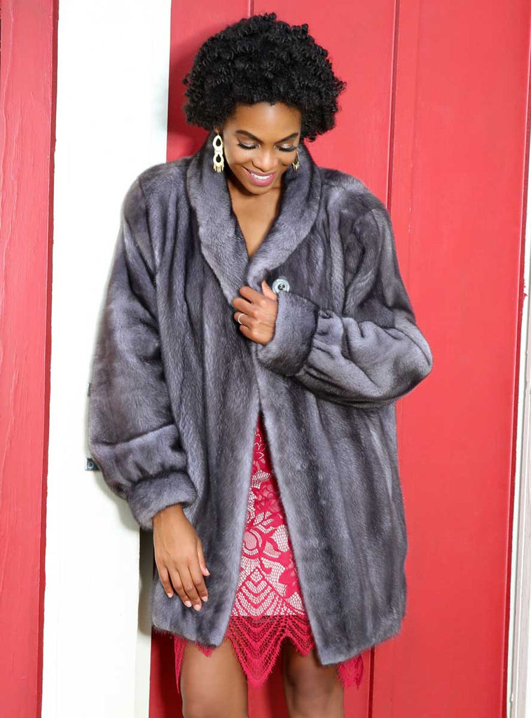 women's mink fur jacket