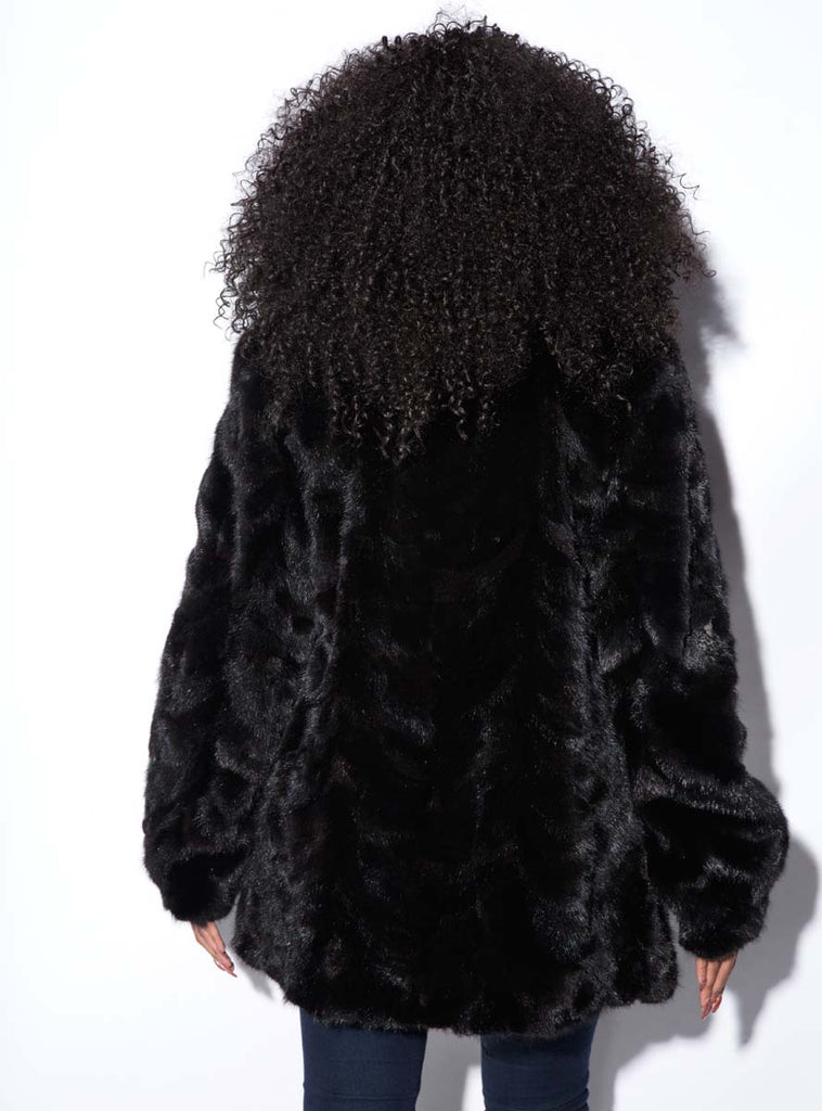 women's mink fur jacket