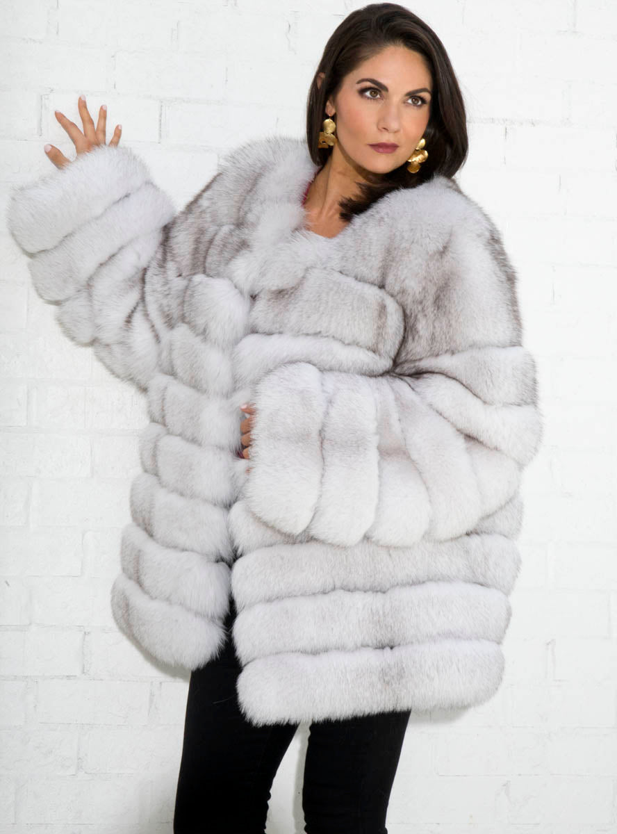 Henig Furs Women's Mink Fur Jacket