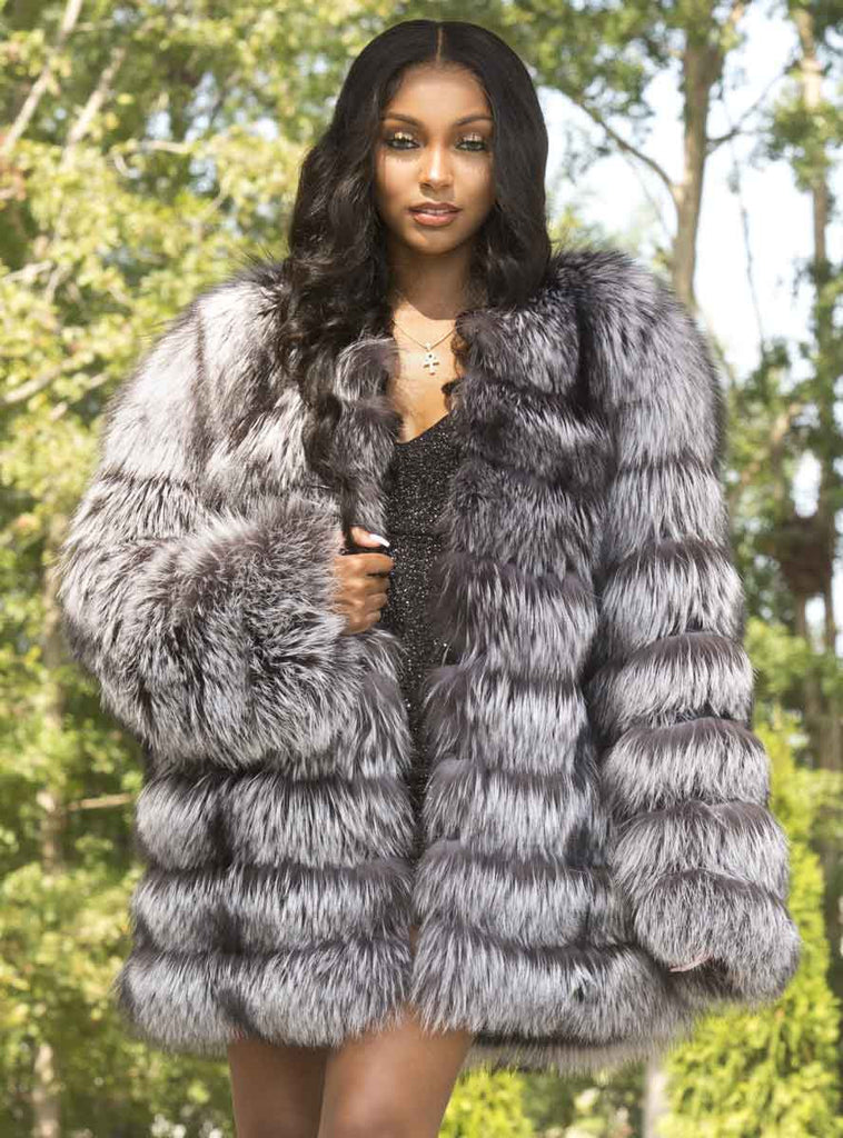 silver fox jacket