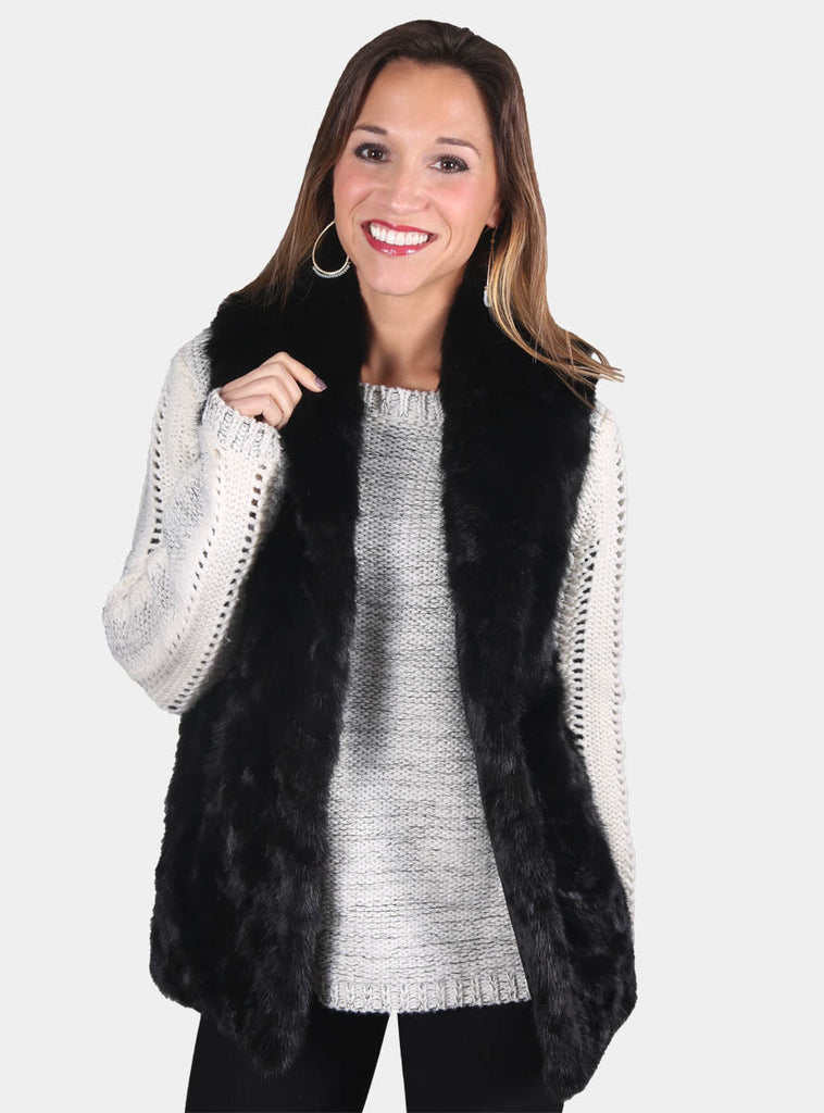 Women's Mink Fur Vest