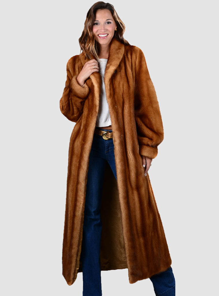 mink fur coat