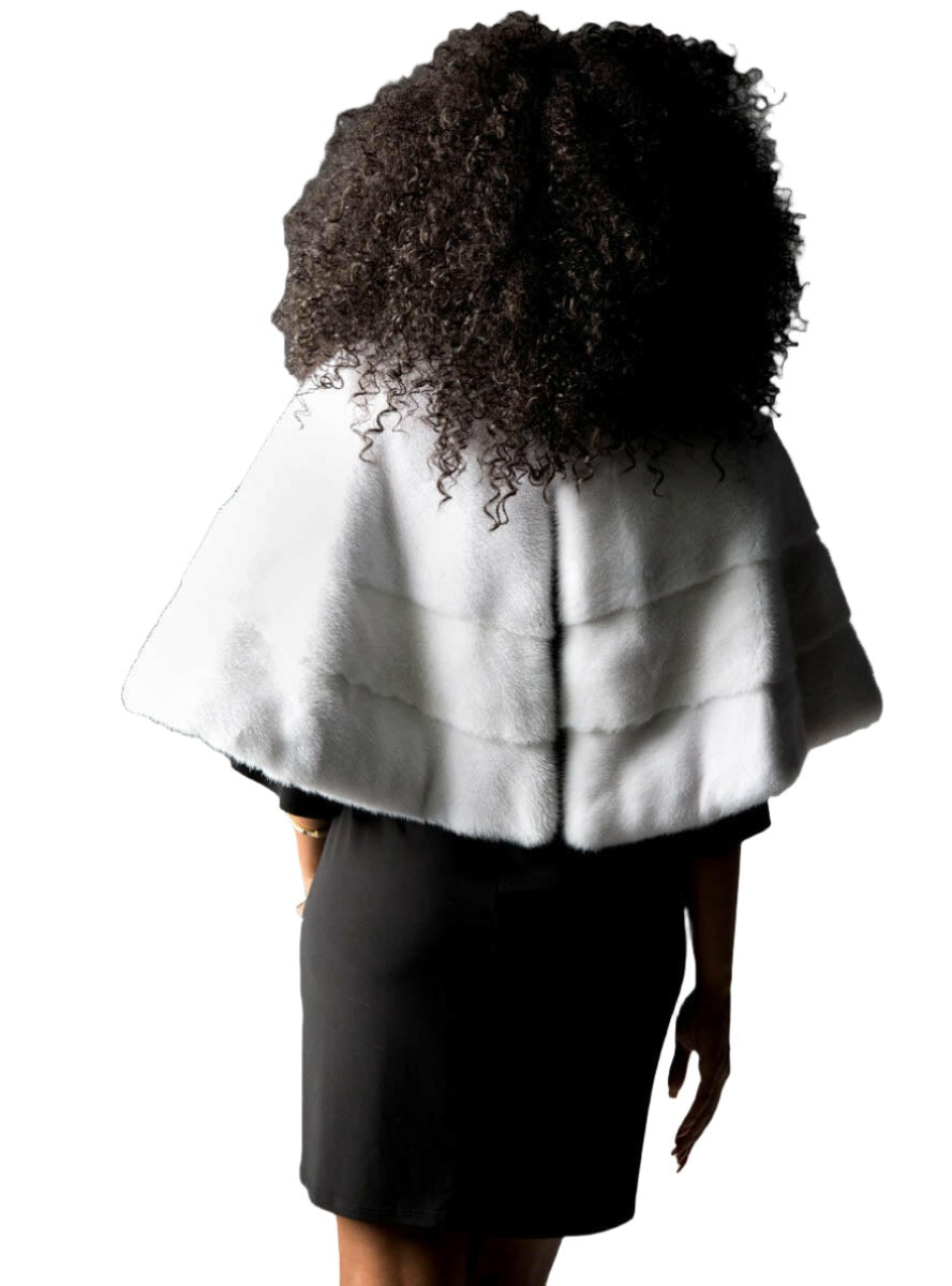 women s Mink Fur Cape Henig Furs