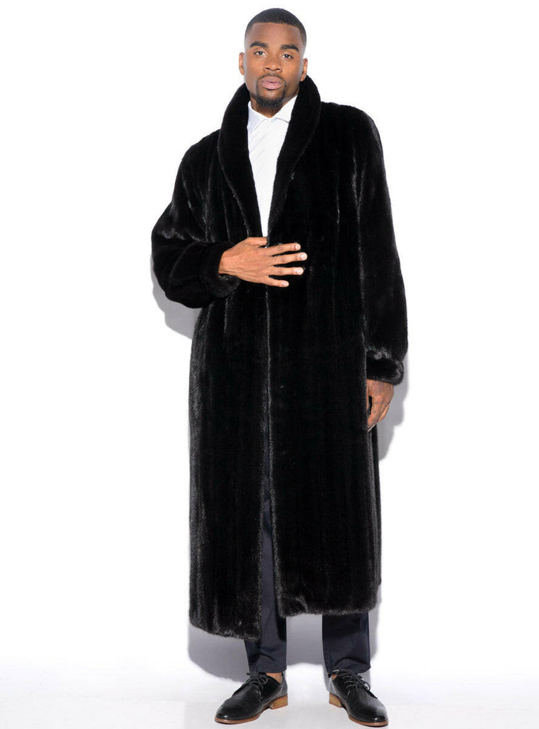 men's mink fur coat