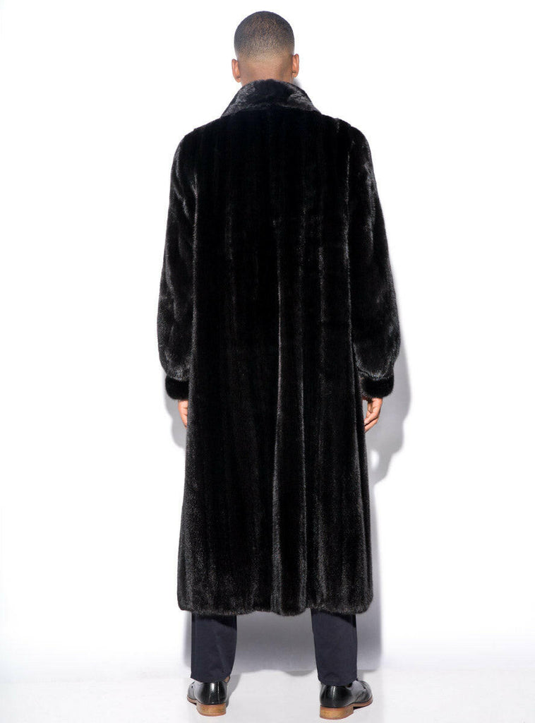 men's mink fur coat