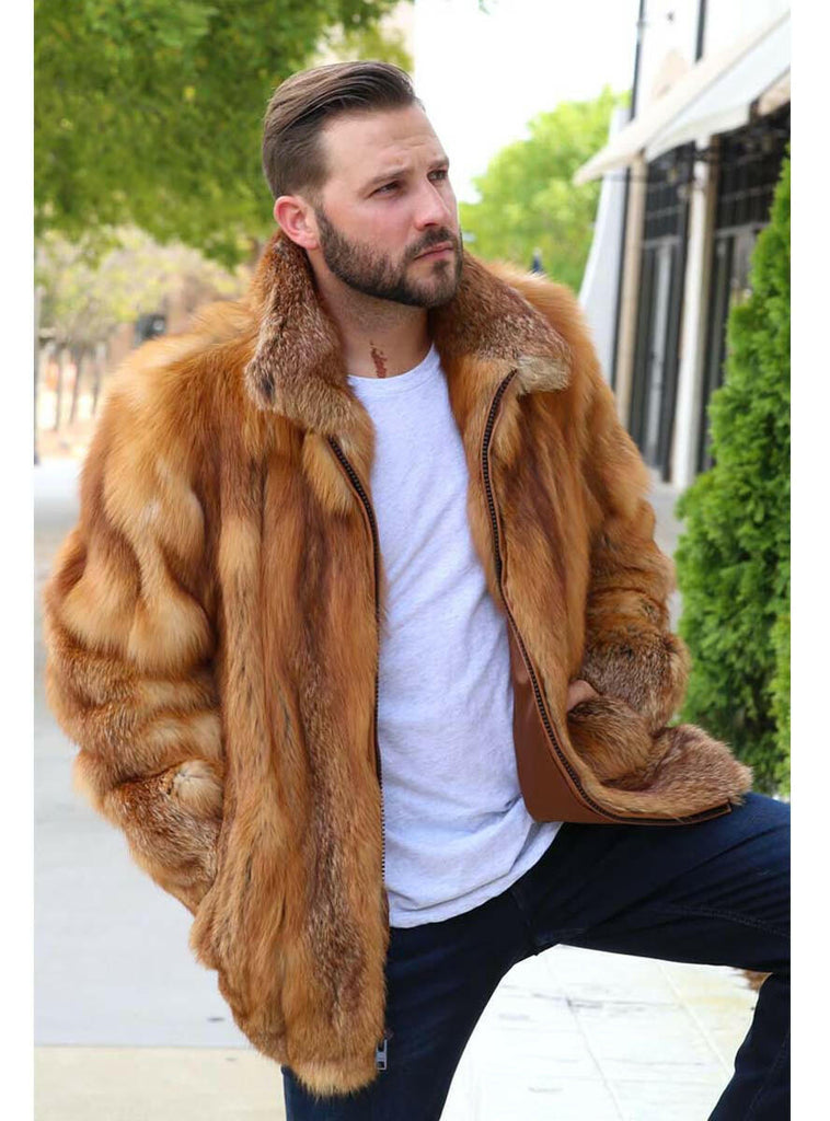 Men's Fur Coats, Jackets, Vests, And Strollers | Henig Furs