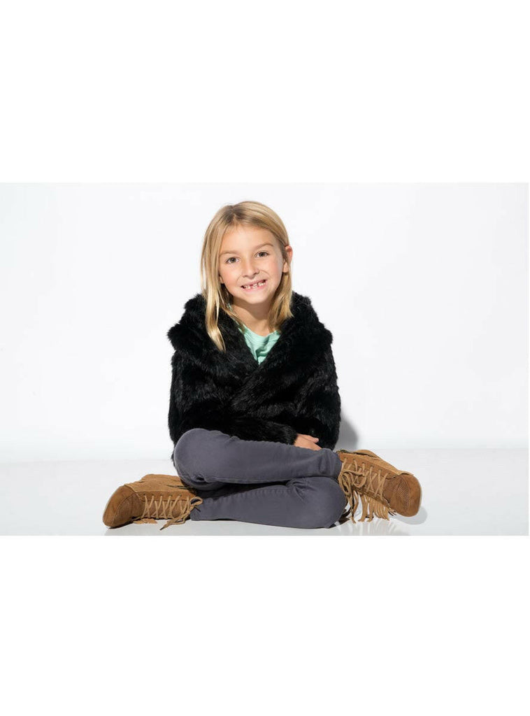 children's rabbit fur jacket