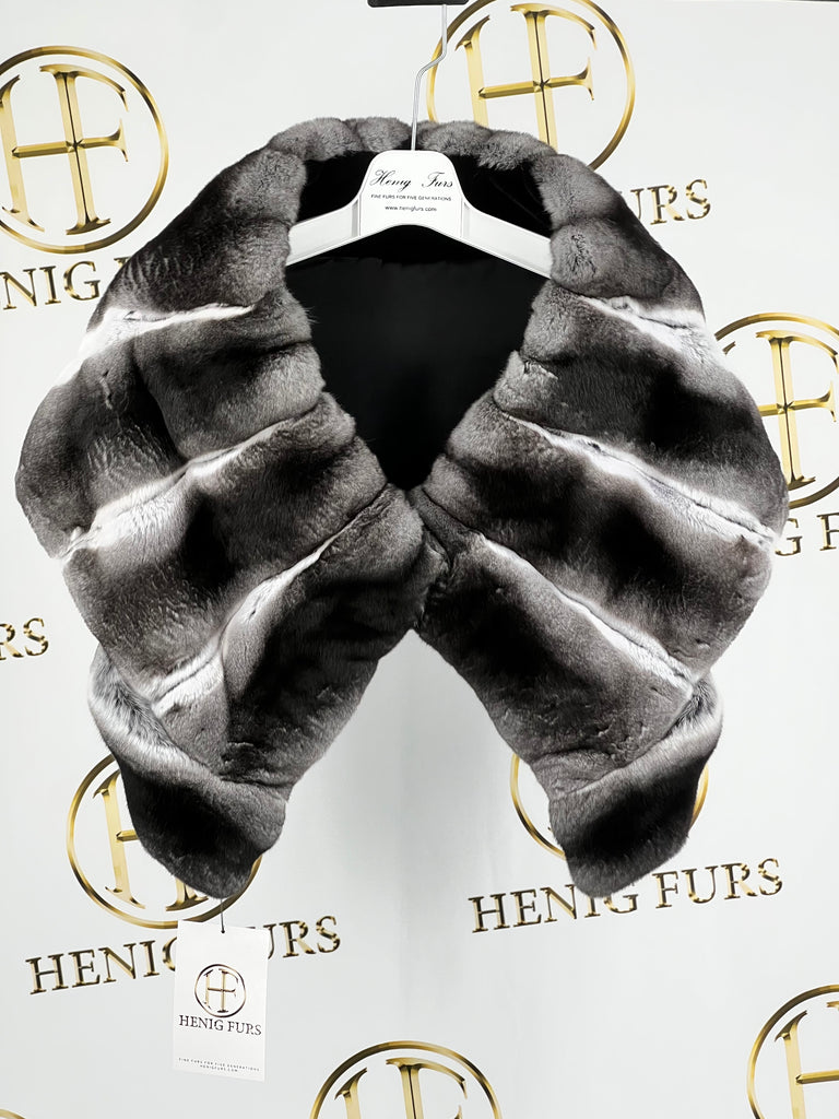 Fur coat clearance - Chinchilla Fur Capelet