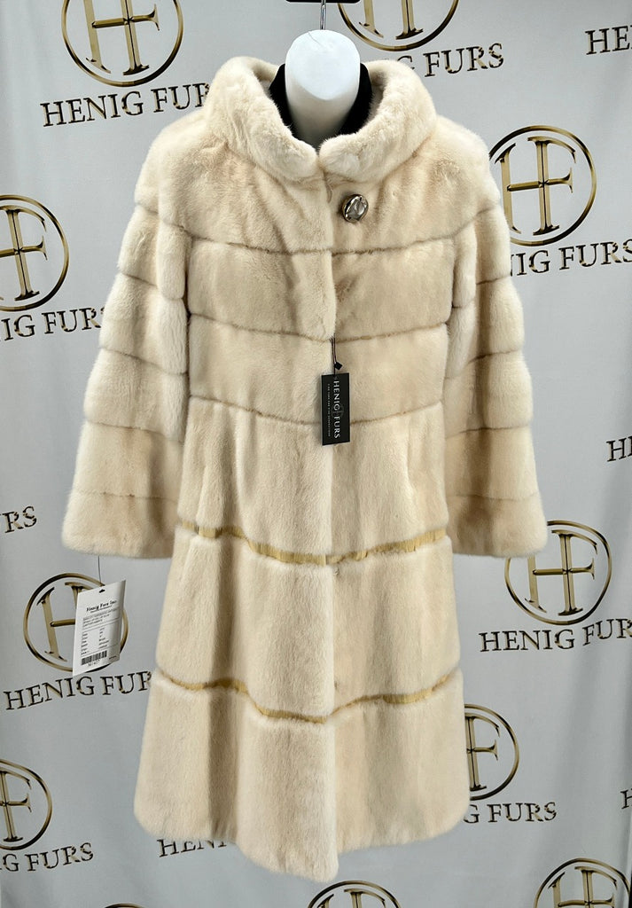 Clearance - Pearl Mink Fur Coat