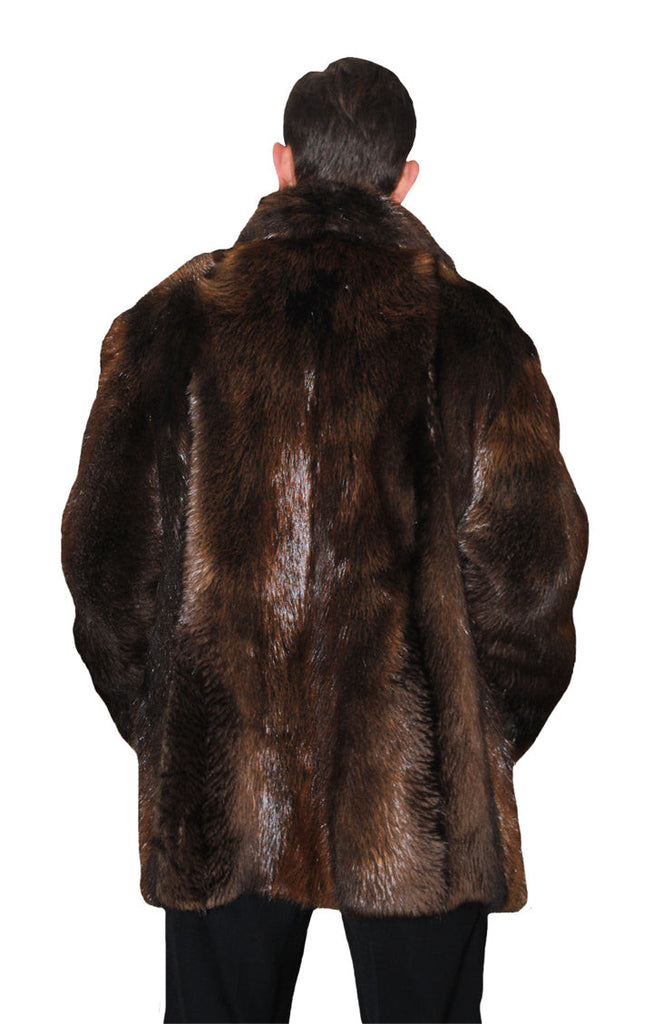 Men's Beaver Fur Stroller