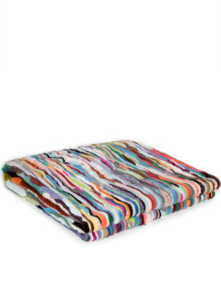 Multi Color Mink Fur Blanket.