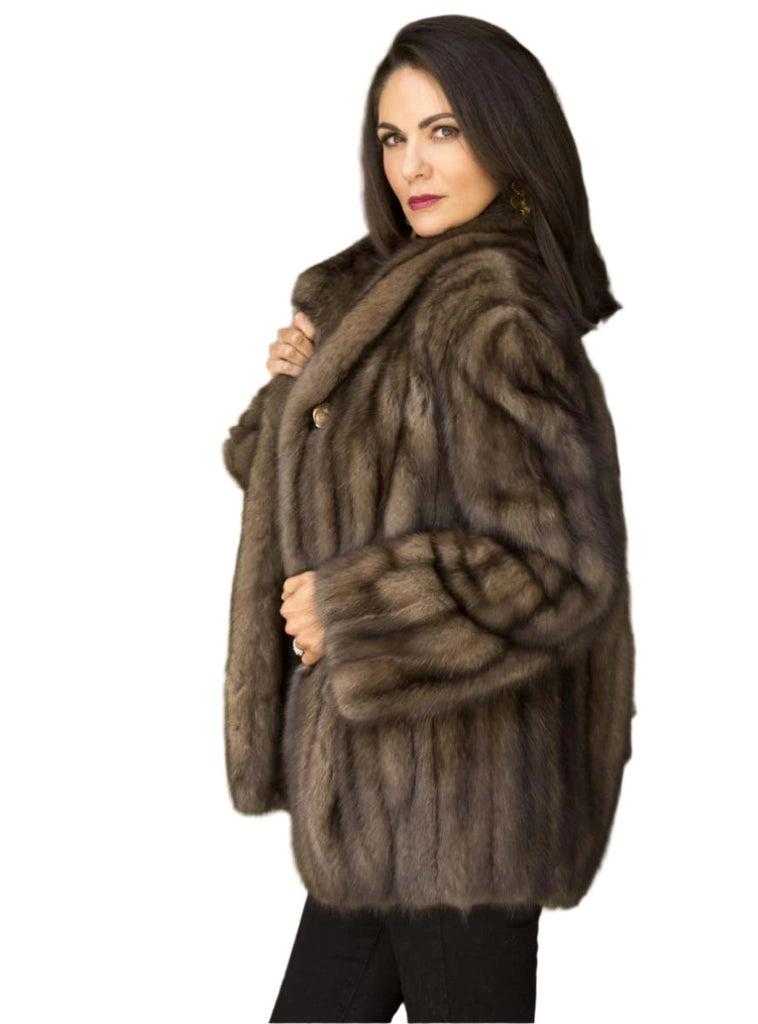 sable fur jacket